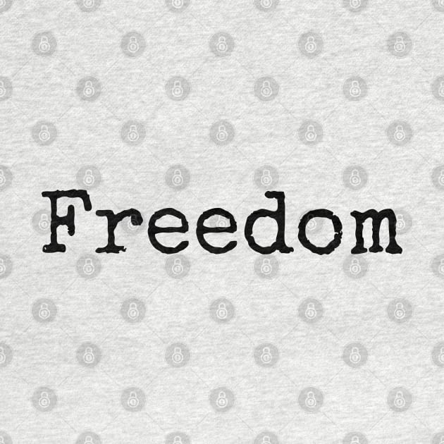 Freedom - motivational yearly word by ActionFocus